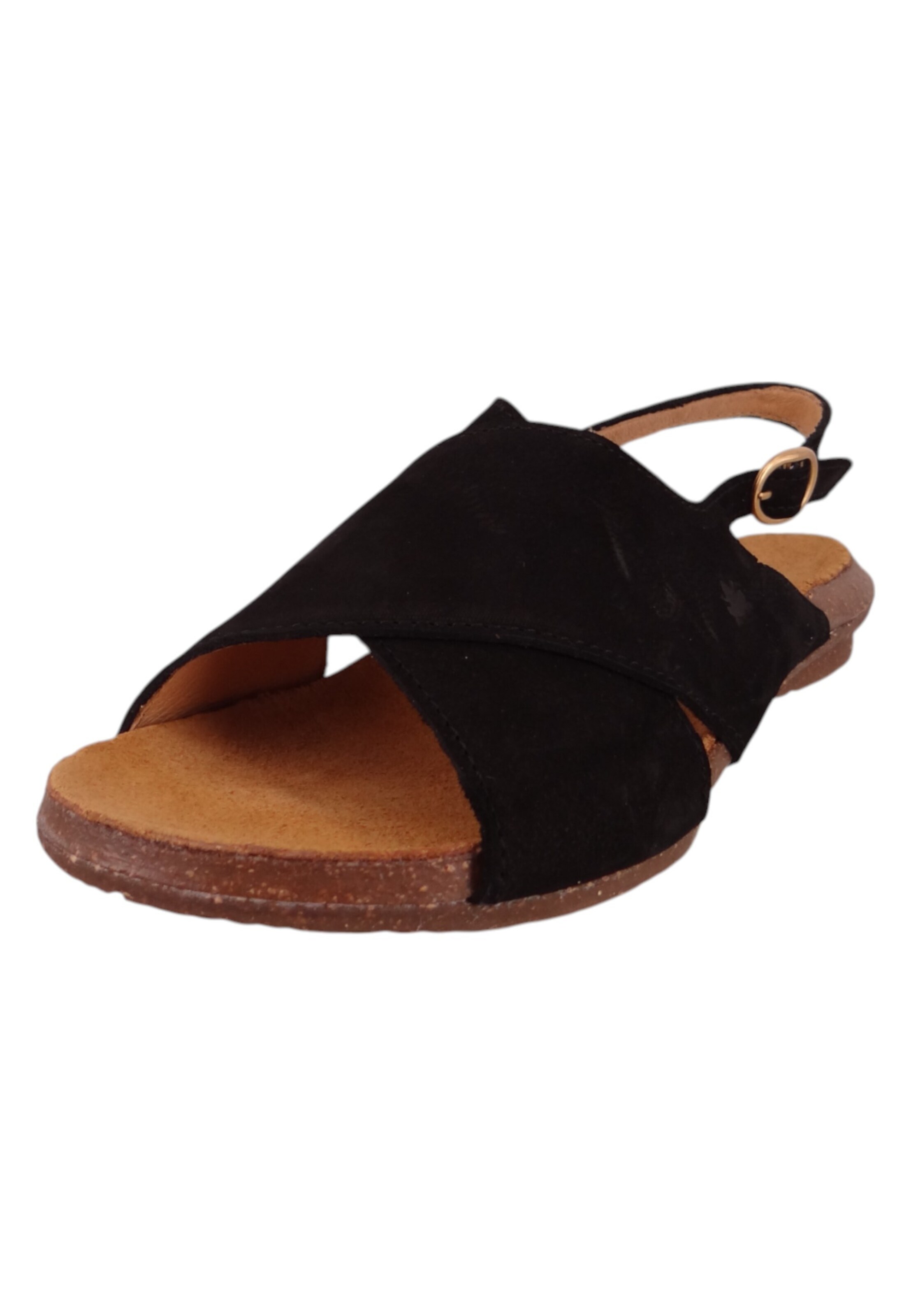 EL NATURALISTA - Sandália 'Wakataua' em preto: frente