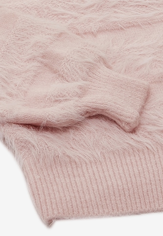 swirly - Casaco de malha em rosa