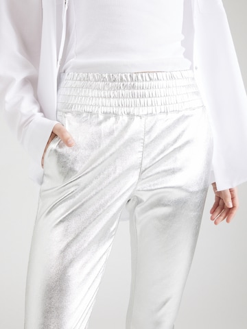 Ibana Slimfit Spodnie 'Colette' w kolorze srebrny