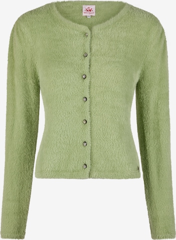 Cardigan 'Hulla' SPIETH & WENSKY en vert : devant