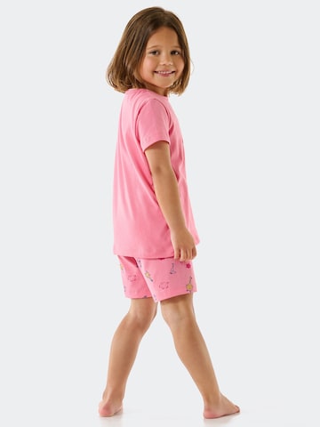 SCHIESSER Pajamas 'Girls World' in Pink