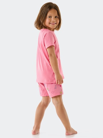 SCHIESSER Shorty 'Girls World' in Pink