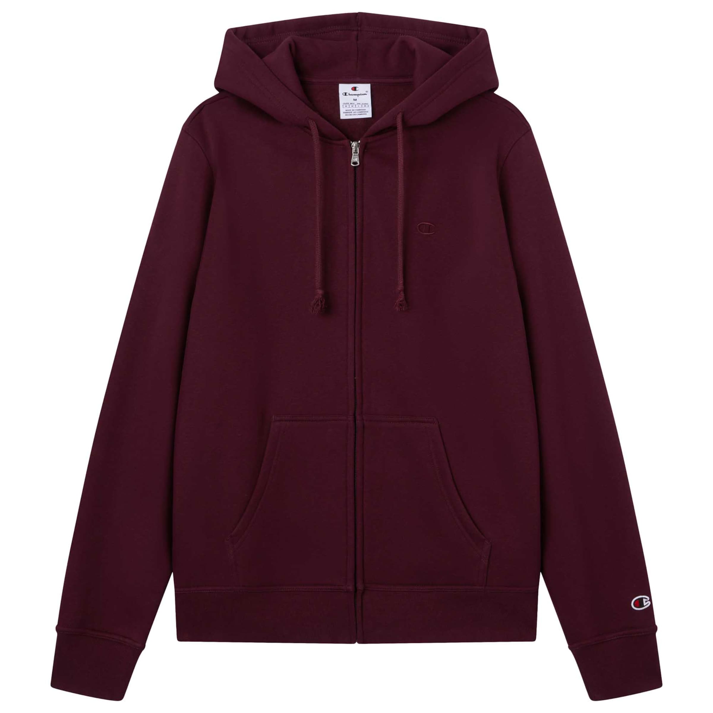 Champion Veste de survêtement en S en bourgogne, Vue avec produit