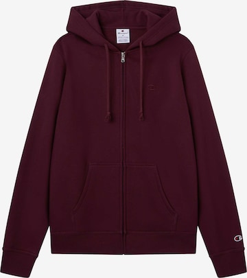 Veste de survêtement Champion en rouge : devant