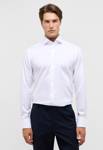 ETERNA Slim fit Zakelijk overhemd in Wit: voorkant
