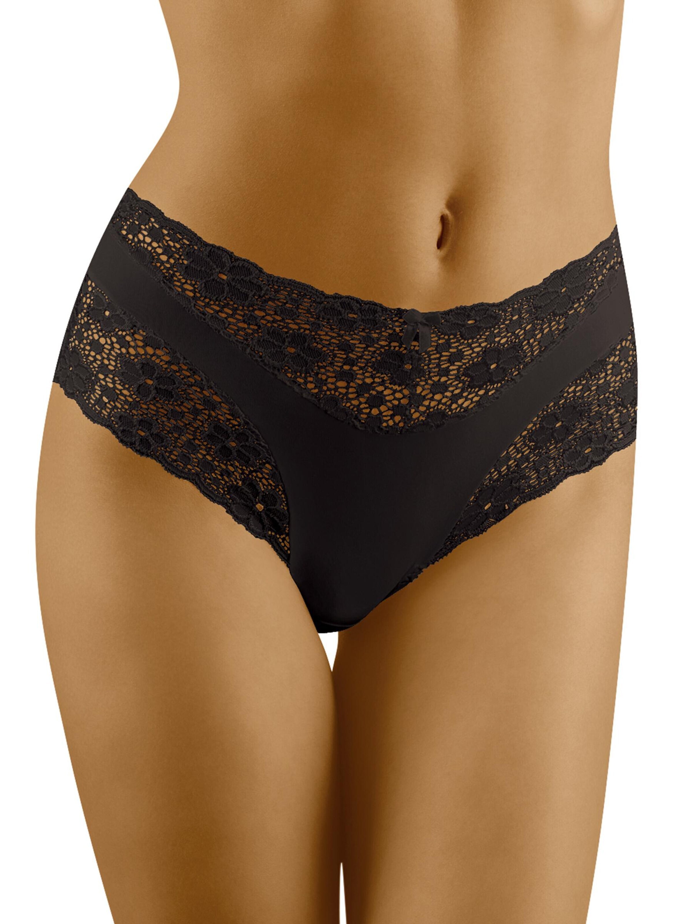 Wolbar Panty 'Maja' in Black: front