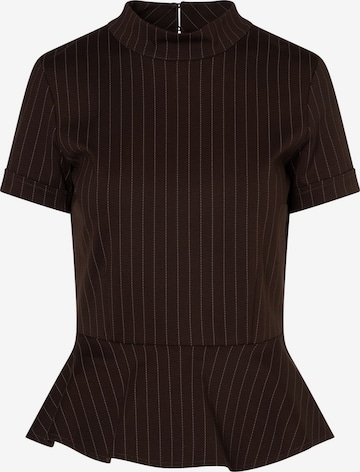 Ana Alcazar Bluse 'Elioranna' in Braun: Vorderseite