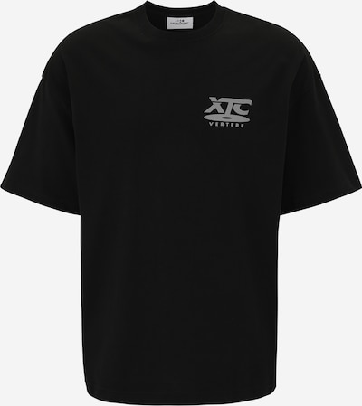 Vertere Berlin T-Shirt 'DISC' en gris foncé / noir, Vue avec produit