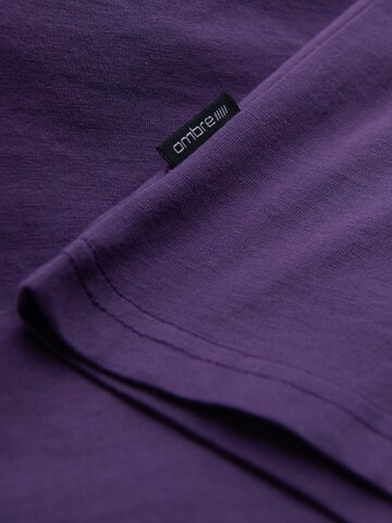 Ombre Shirt 'OM-TSBS-0146' in Purple