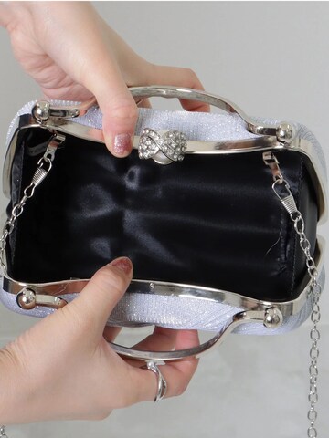 Tomshop24-7 Clutch 'Isabella' in Silver