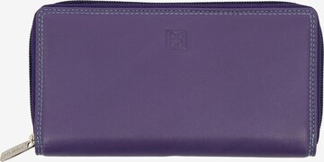DuDu Wallet 'Ustica' in Purple: front