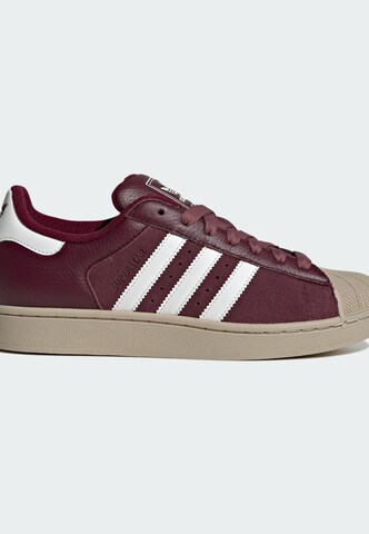 ADIDAS ORIGINALS - Sapatilhas baixas 'Superstar II' em vermelho