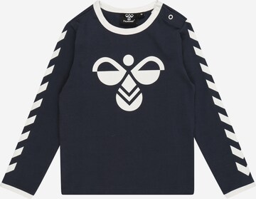 Hummel Shirt in Blauw: voorkant