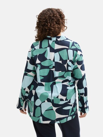 Tom Tailor Women + Blouse in Groen