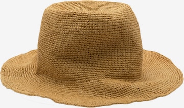 Chapeaux Pull&Bear en beige : devant