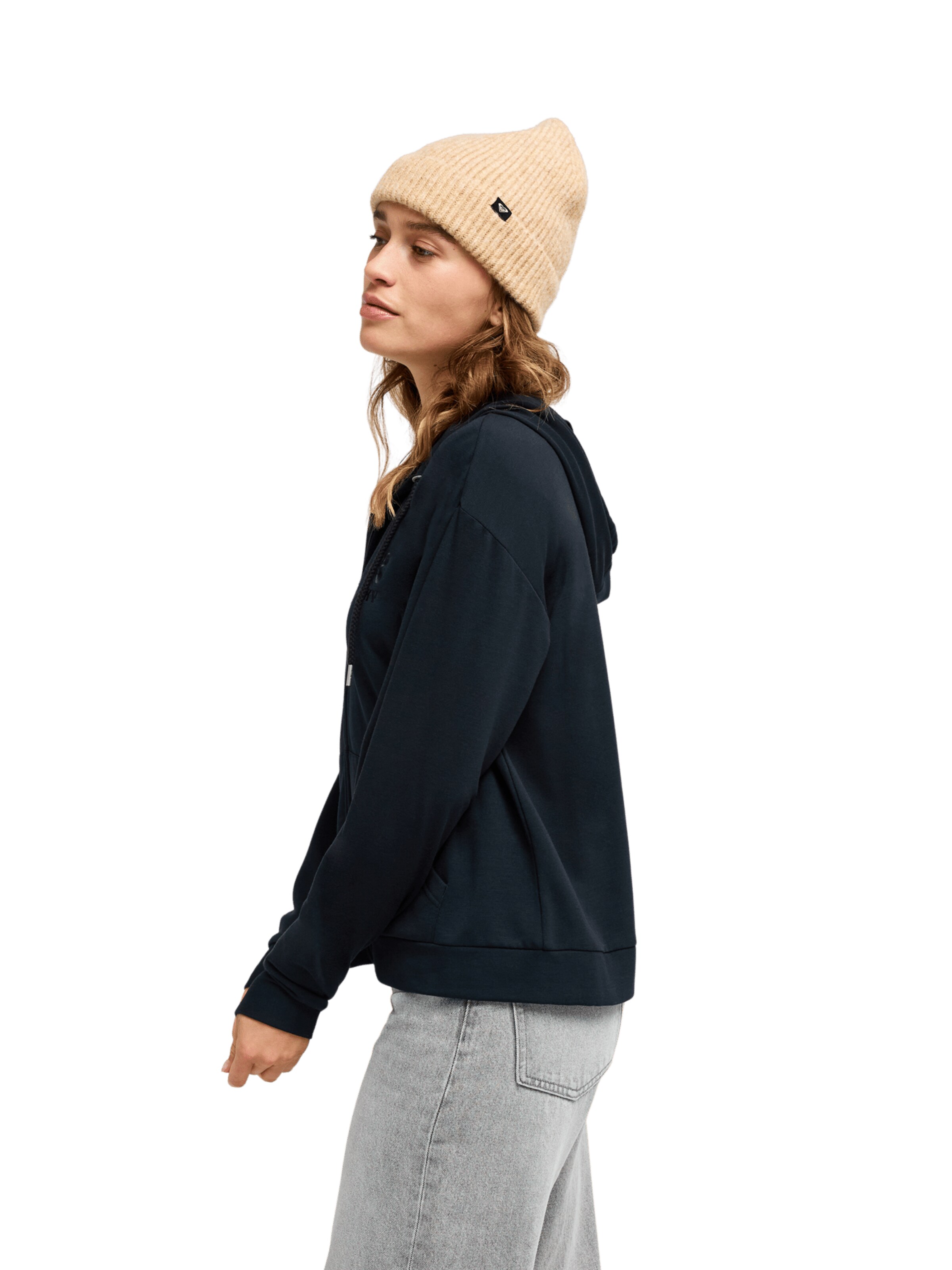 ROXY Sweatjacke 'Surfing By Daylight' in Grau