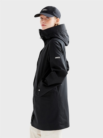AIGLE - Parka meia-estação 'Mtd®' em preto: lateral