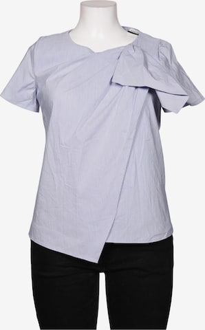 Armani Jeans Bluse XXL in Blau: Vorderseite