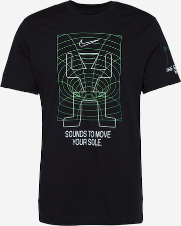 Nike Sportswear T-shirt i svart: framsida