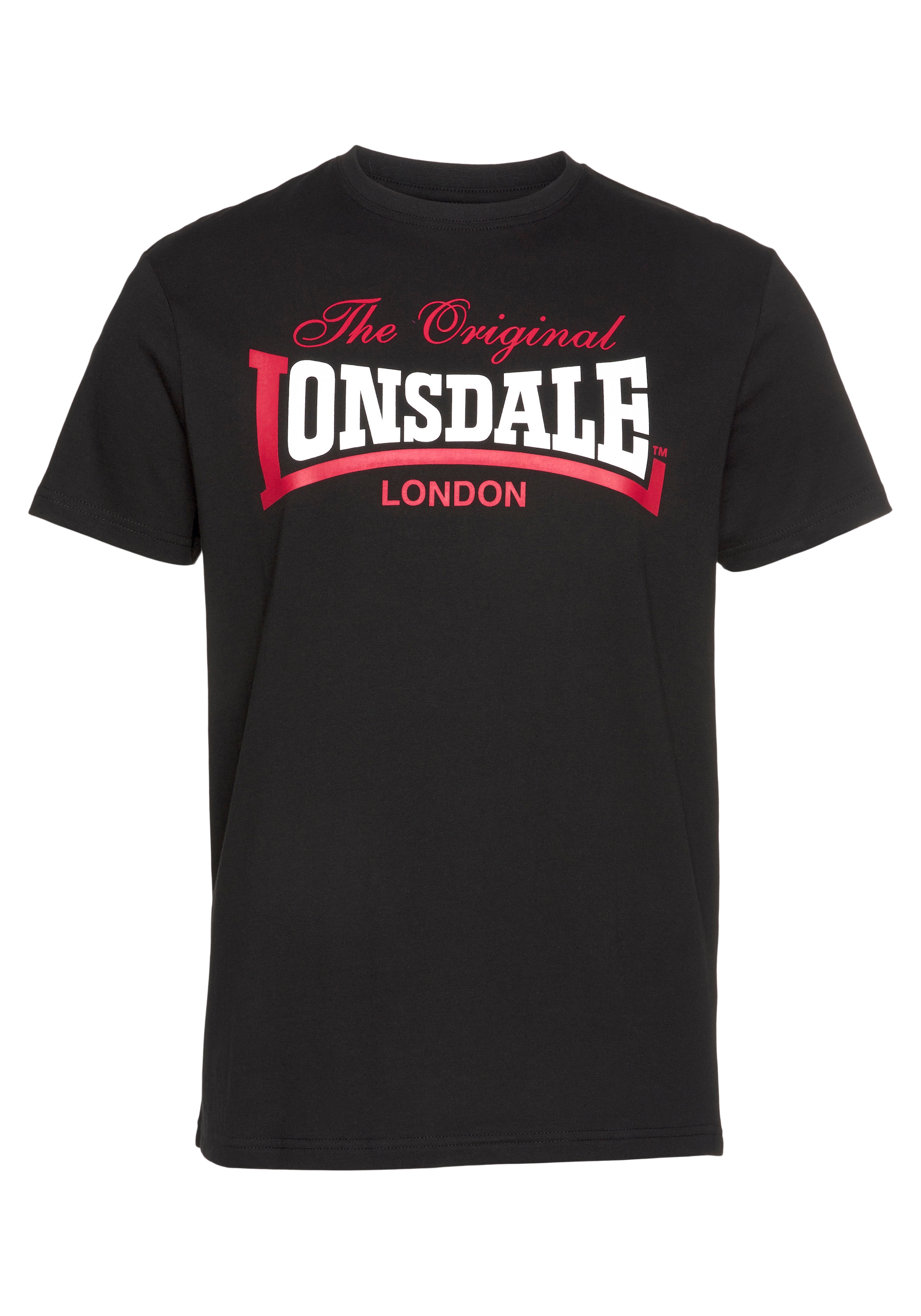 LONSDALE Bluser & t-shirts 'Gearach' i grå