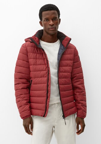 s.Oliver Winterjas in Rood: voorkant