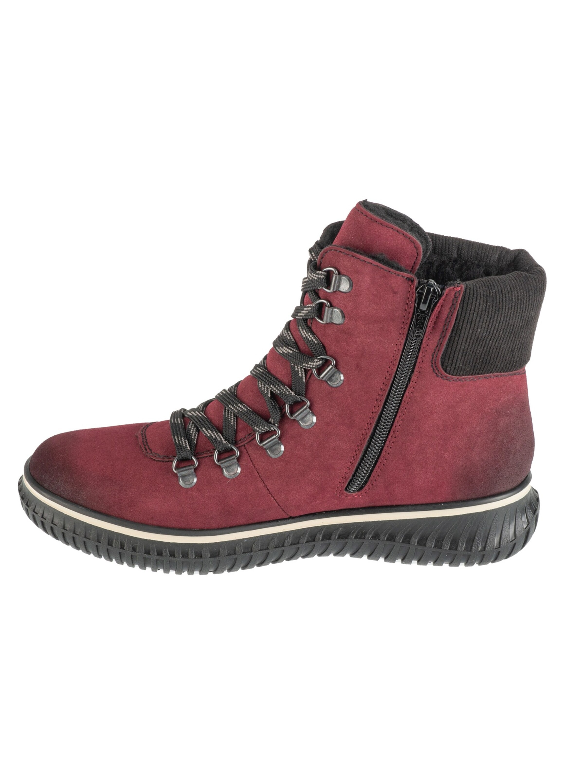Bottes à lacets '74247' Rieker en rouge