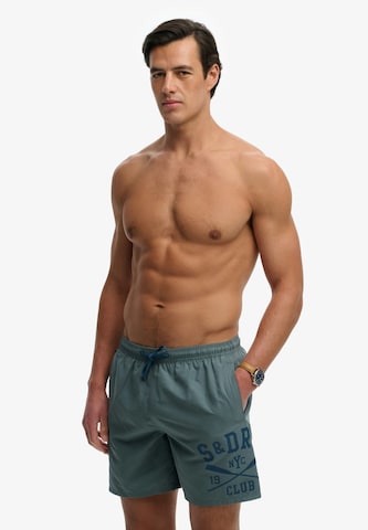 Superdry & Co Board Shorts in Green