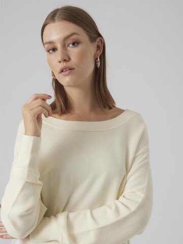 Pull-over 'NANCY' VERO MODA en blanc