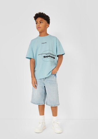 T-Shirt s.Oliver en bleu : devant