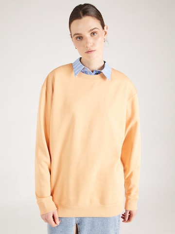 ESPRIT Sweatshirt in Oranje: voorkant