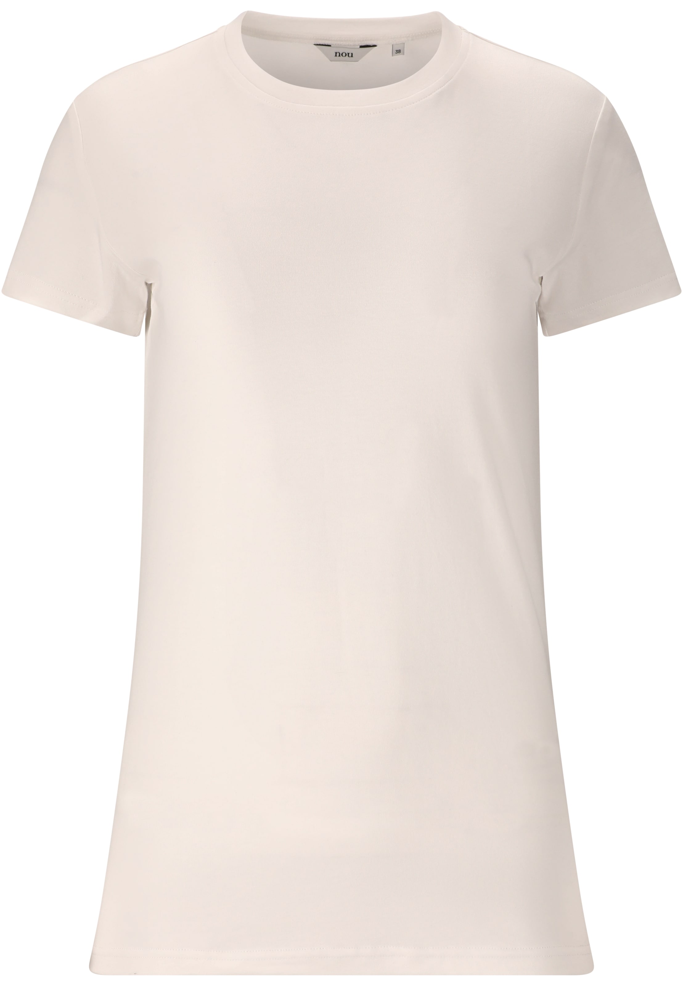 NOU Performance Shirt 'Almira' in White: front