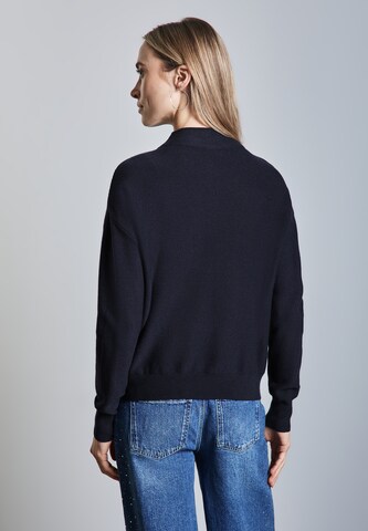 STREET ONE Pullover in Blau