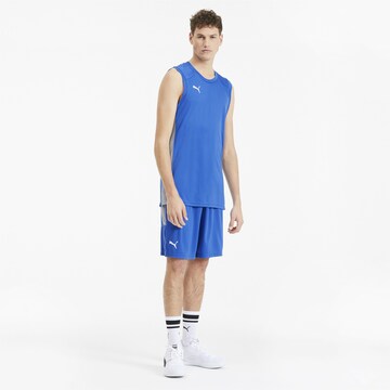 PUMA Loosefit Sportbroek in Blauw