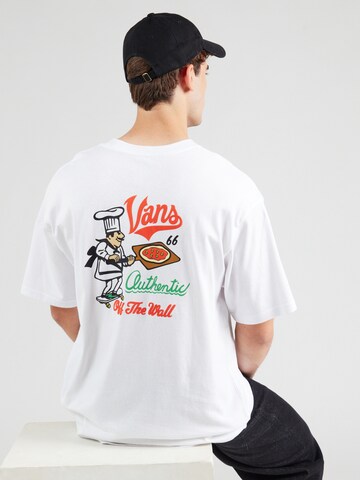 T-Shirt 'HAND' VANS en blanc : devant