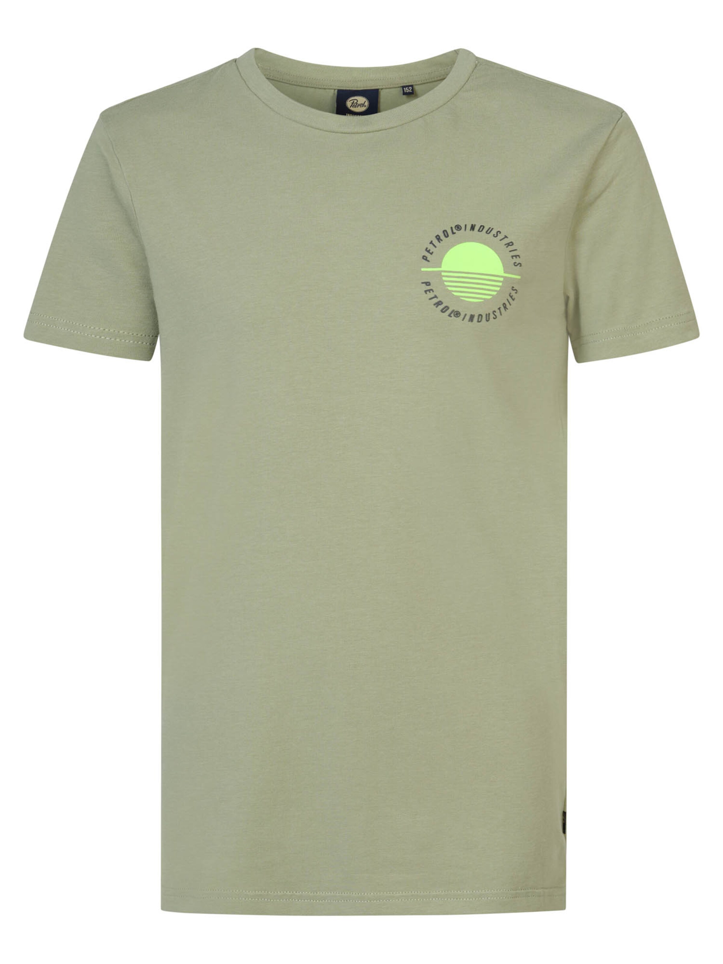 Petrol Industries Shirt 'Glassy' in Green: front