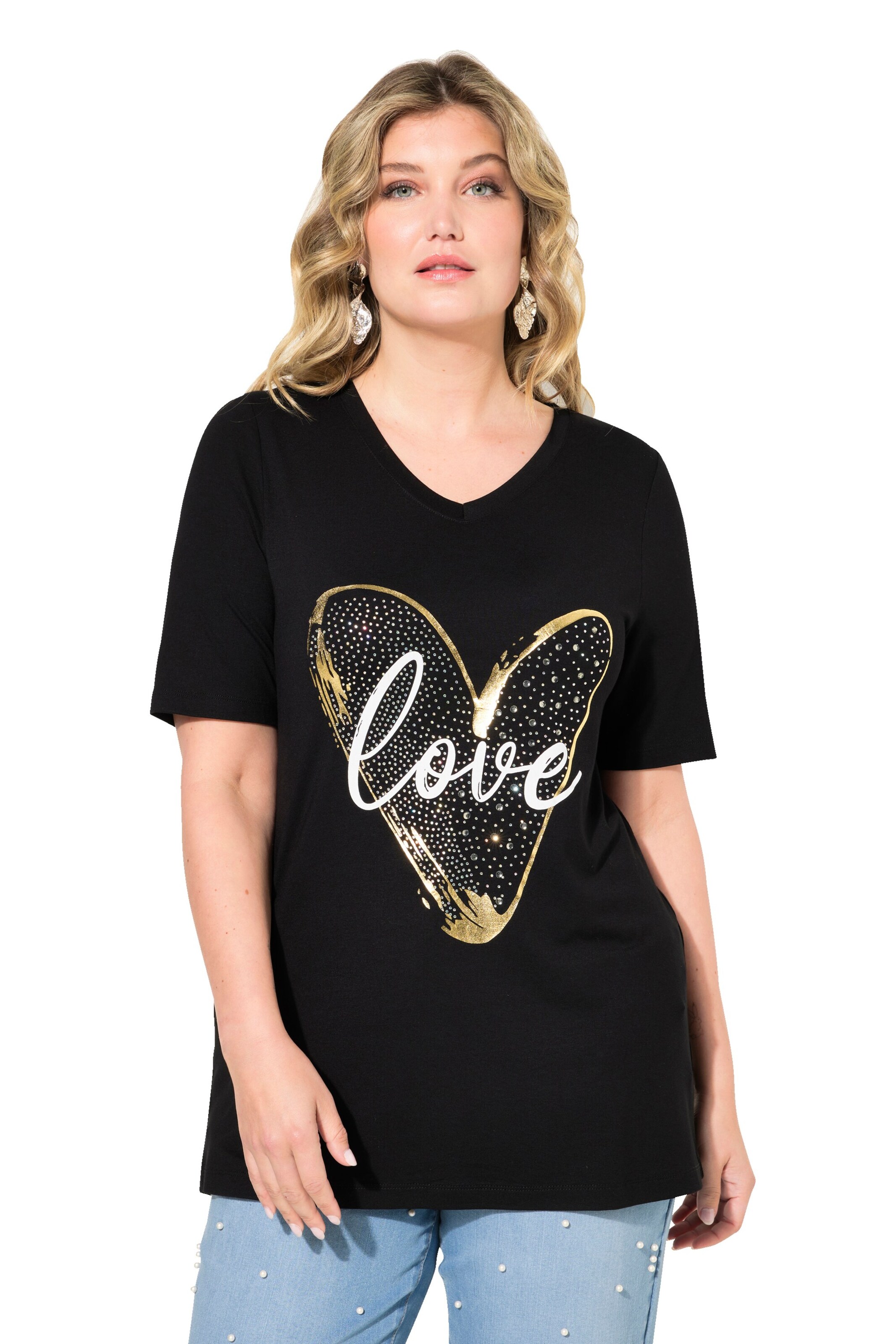 MIAMODA Shirt in Black: front