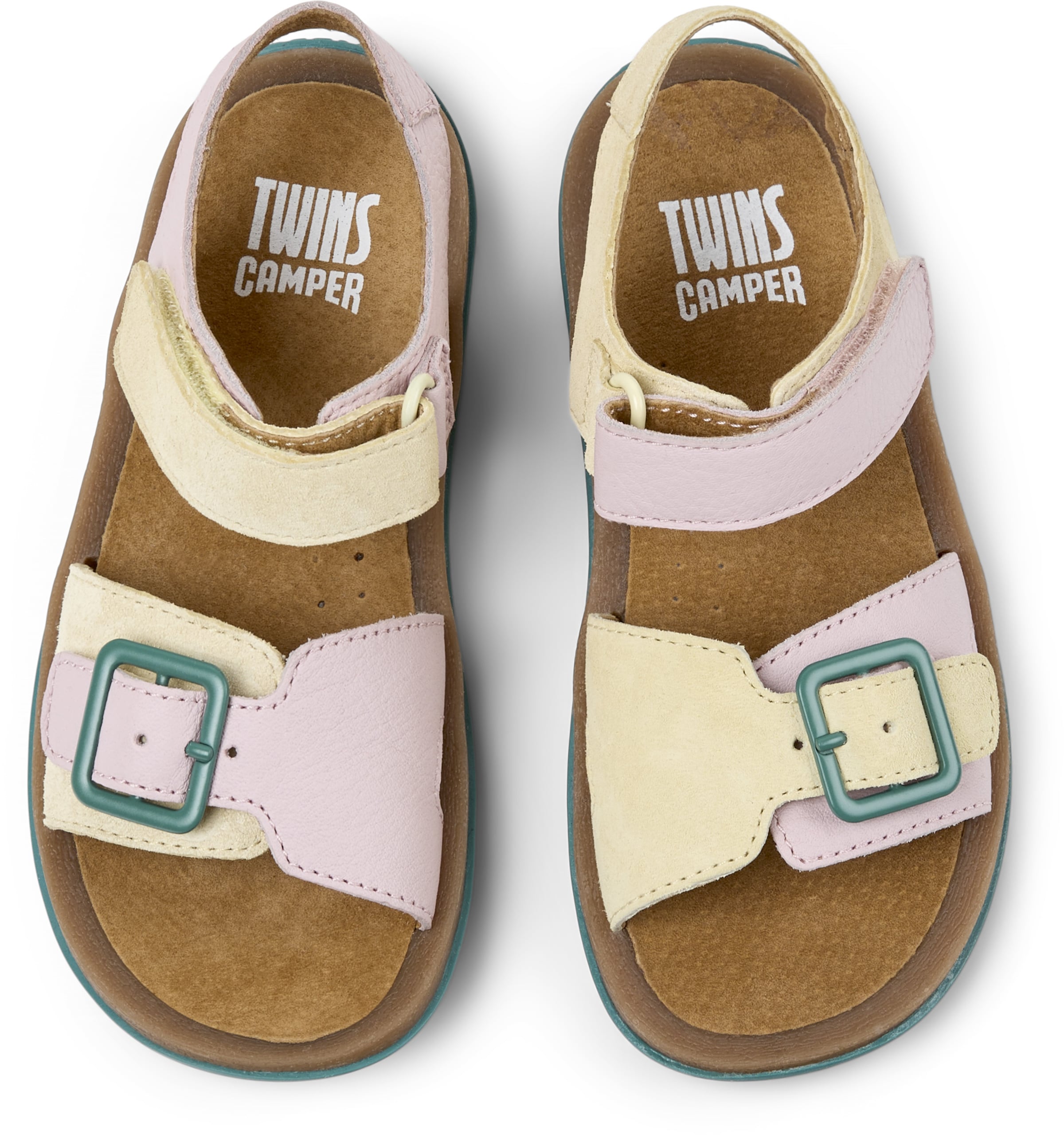 Sandalo 'Bicho Kids Twins' di CAMPER in giallo
