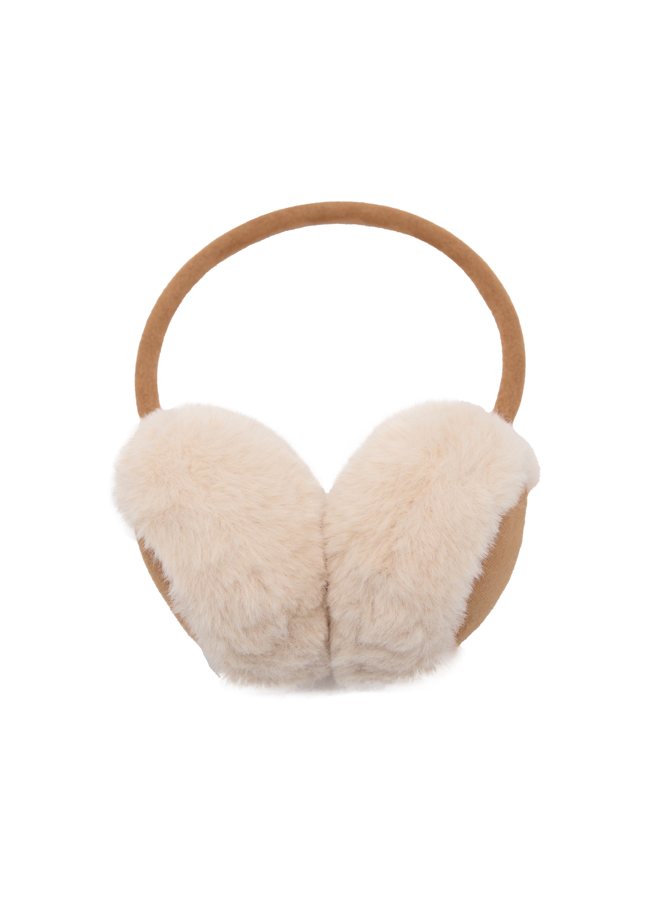 MANGO KIDS Beanie 'FAZ' in Brown: front