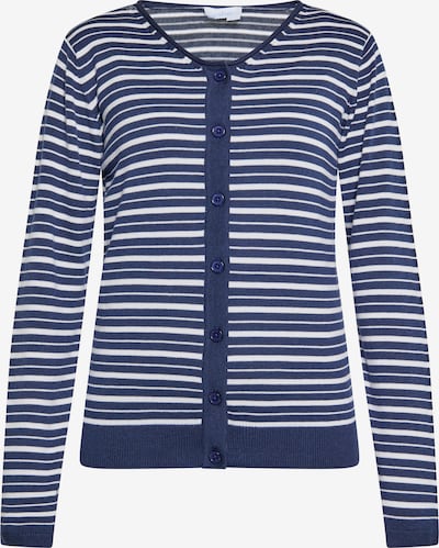 Kardiganas iš usha BLUE LABEL, spalva – tamsiai mėlyna jūros spalva / balta, Prekių apžvalga