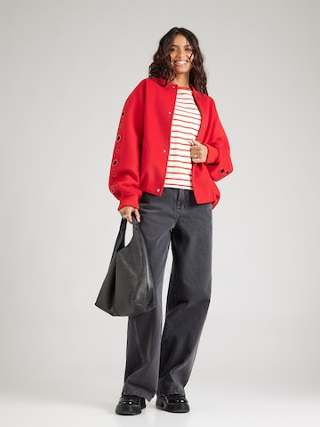 MADS NORGAARD COPENHAGEN T-shirt i röd