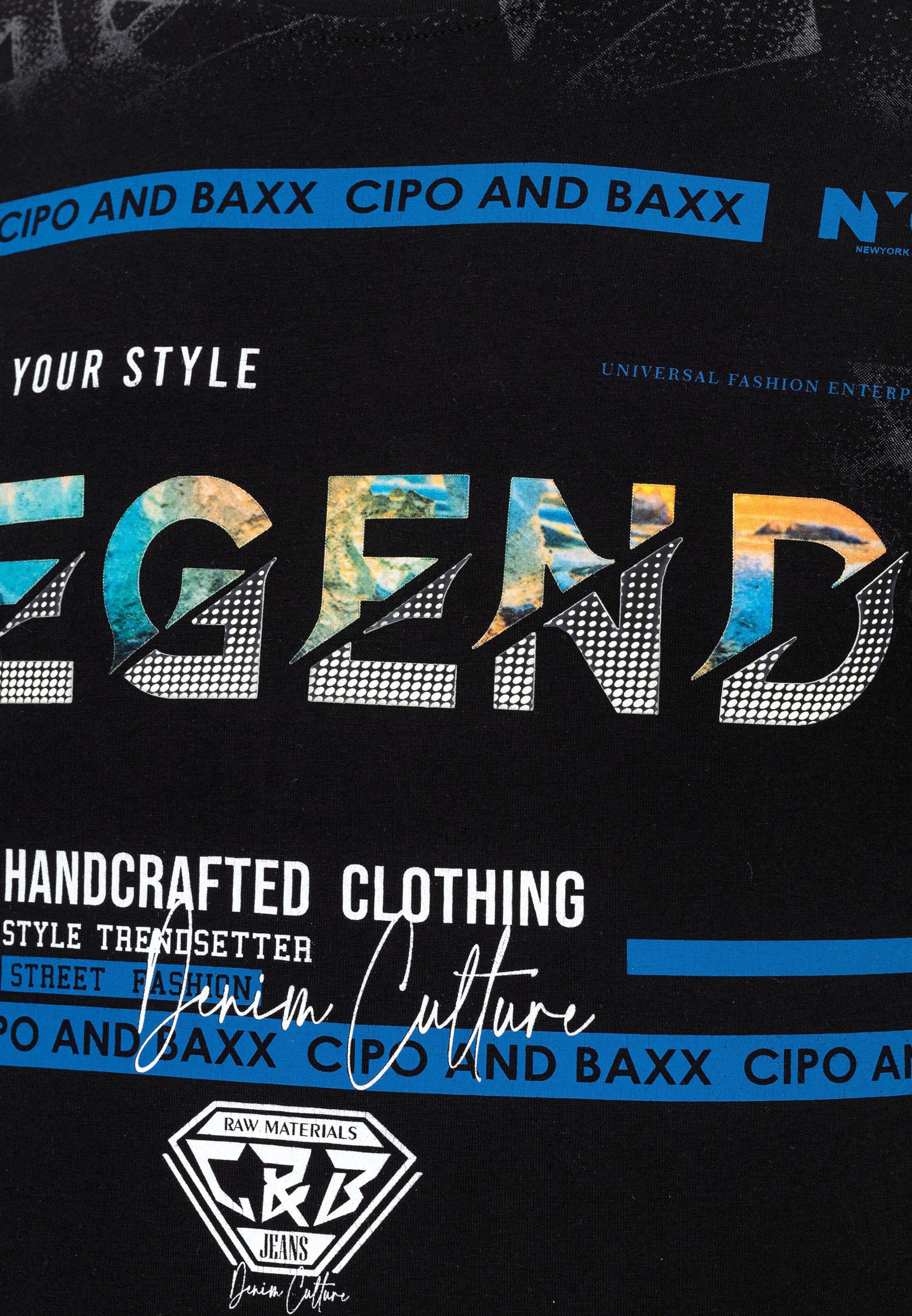 CIPO & BAXX Shirt in Black