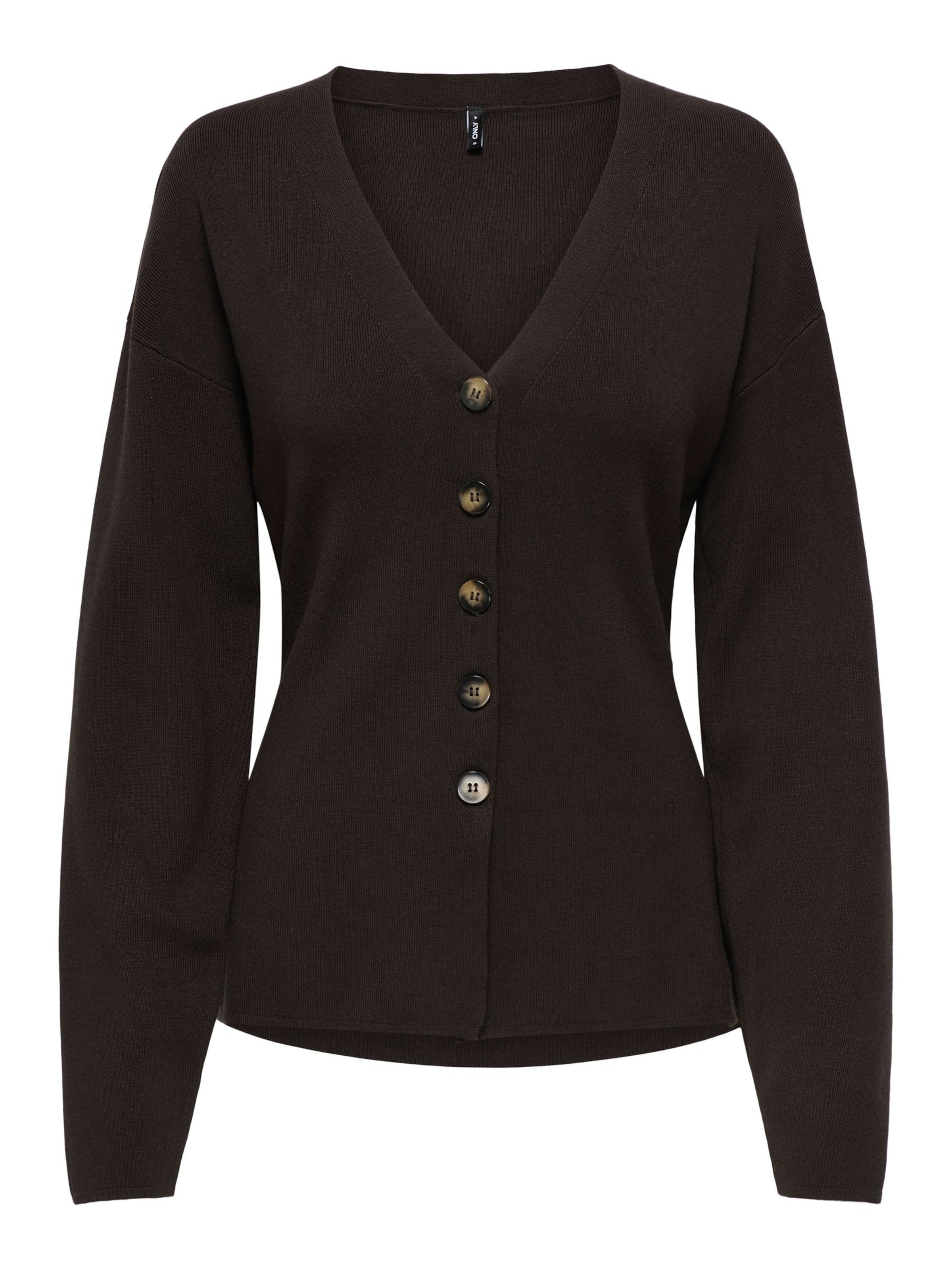 ONLY Strickjacke 'ONLMAISIE' in braun, Produktansicht