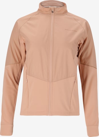 ENDURANCE Athletic Jacket 'Duo-Tech' in Brown: front