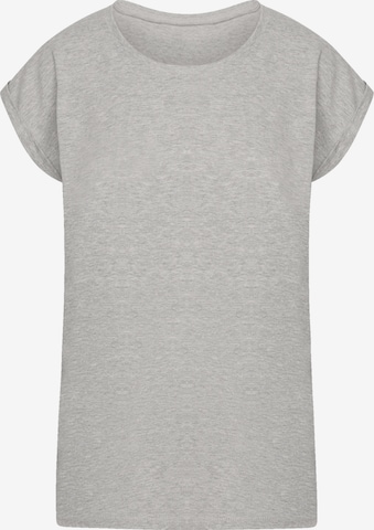 F4NT4STIC Shirt 'Escape Discover the World Savannah Minimalistic' in Grey: front