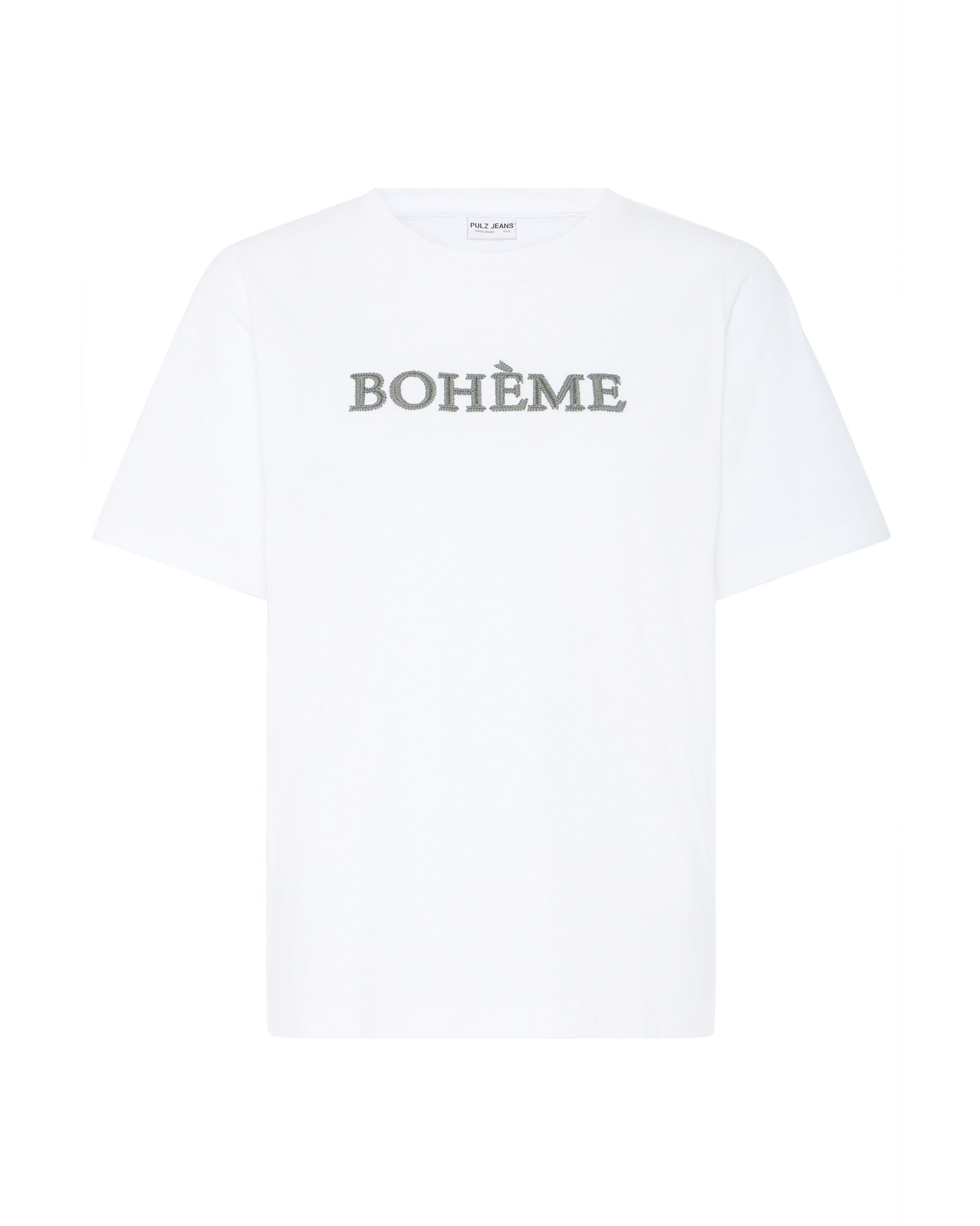 T-shirt ' PZCHELSEA' Pulz en blanc : devant