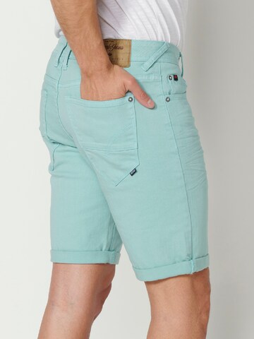 KOROSHI regular Jeans i blå