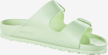 BIRKENSTOCK - Sapato aberto em verde
