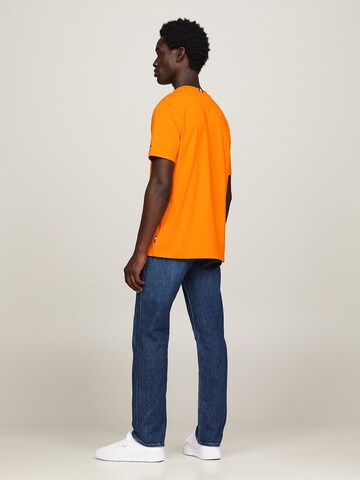 TOMMY HILFIGER T-Shirt in Orange