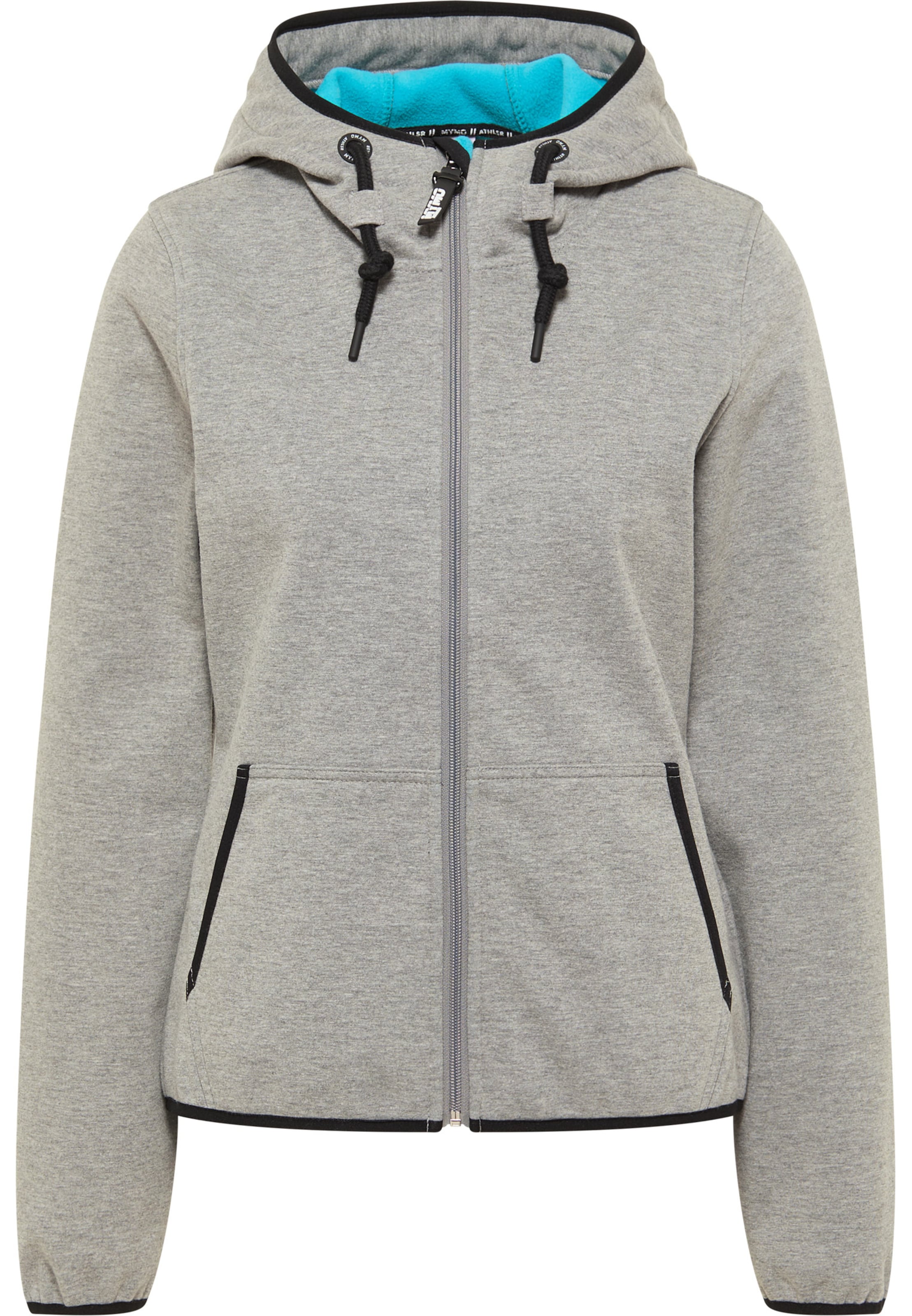 myMo ATHLSR Λειτουργικό μπουφάν σε γκρι: μπροστά