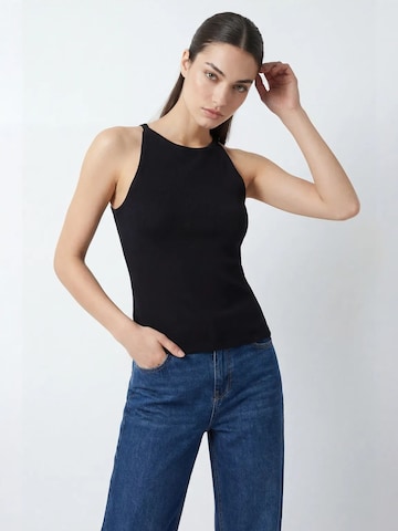 Tops en tricot Bigdart en noir